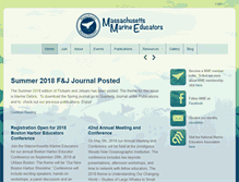 Tablet Screenshot of ma-marine-ed.org